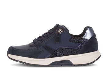 Basket basse bleu