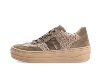 Sneakers basse marrone