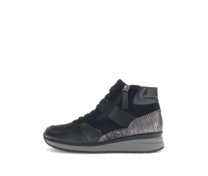 Elegante Stiefelette schwarz #0