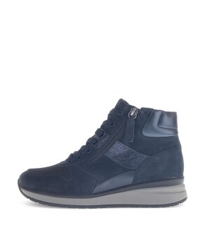 Sneaker high blau