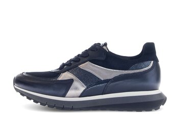 Basket basse bleu