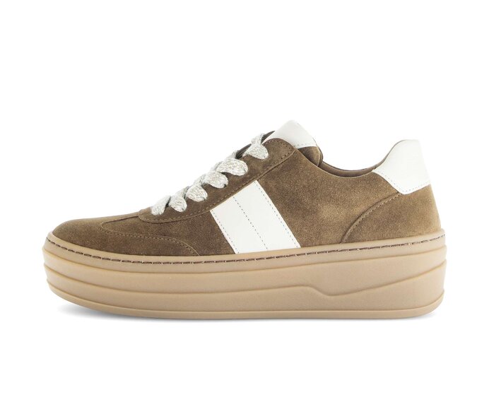 Lage sneaker bruin #0