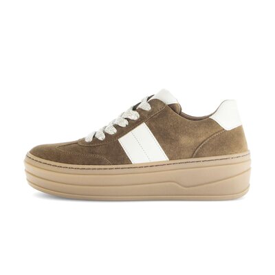 Sneaker low brun