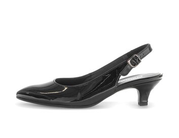 Slingback nero