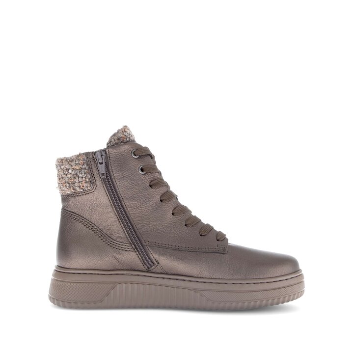 Sneaker high brons #1