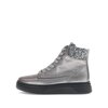 Sneaker high silver