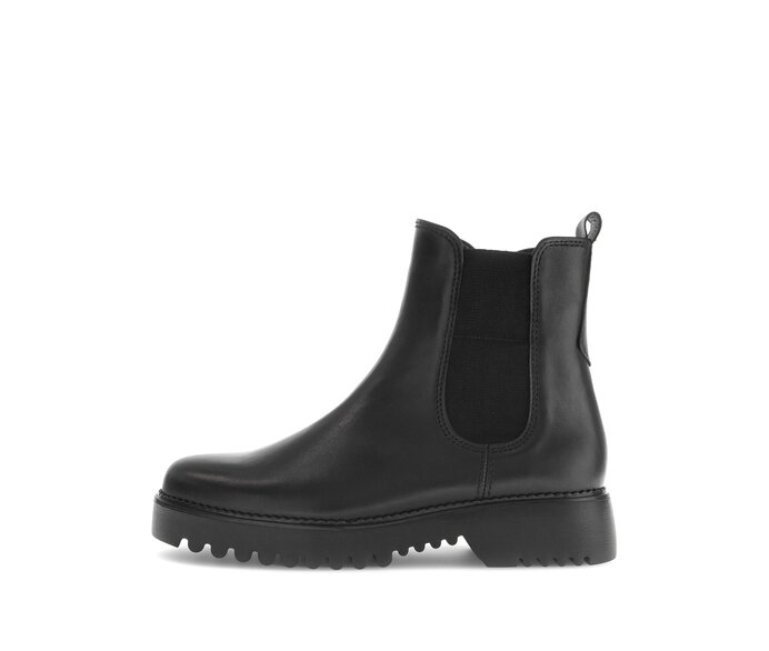 Elegante Stiefelette schwarz #0