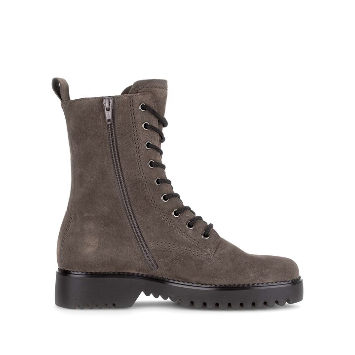 Schnürstiefelette braun #1