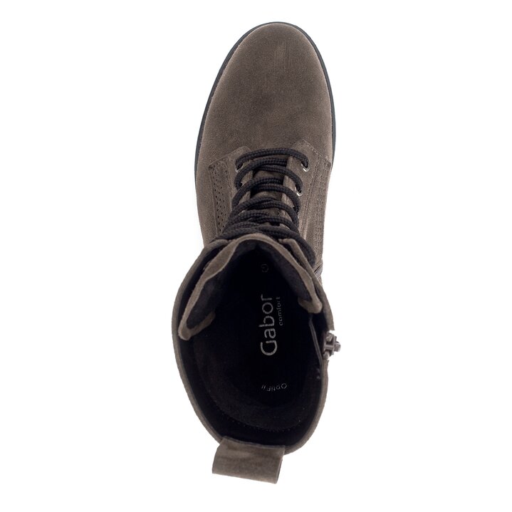 Schnürstiefelette braun #5