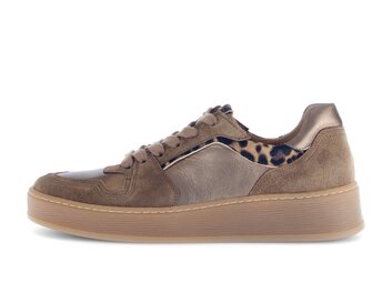 Sneaker low braun