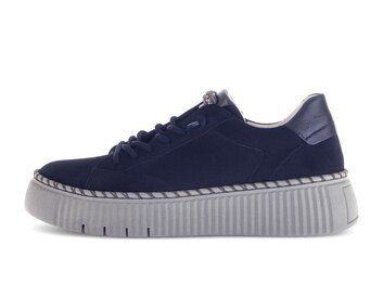 Basket basse bleu