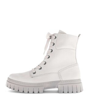 Elegante Stiefelette weiß