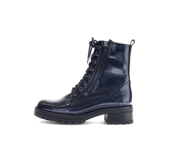 Elegante Stiefelette blau #0