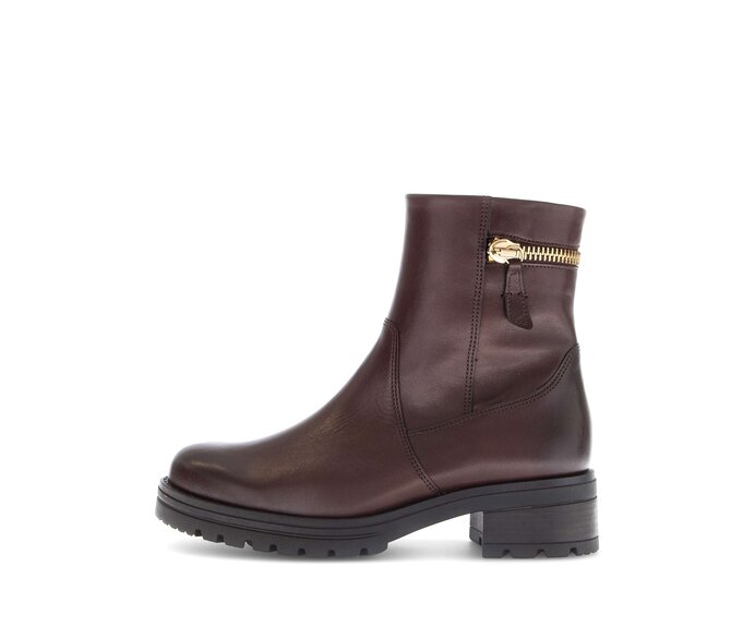 Elegante Stiefelette braun #0