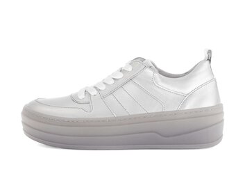 Sneakers basse argento