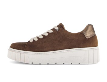 Sneaker low braun