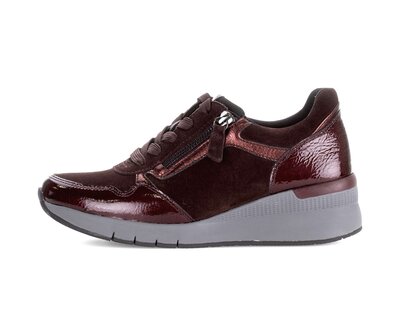 Sneakers basse rosso