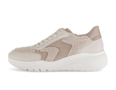 Sneakers basse beige
