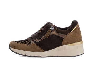 Sneaker low braun