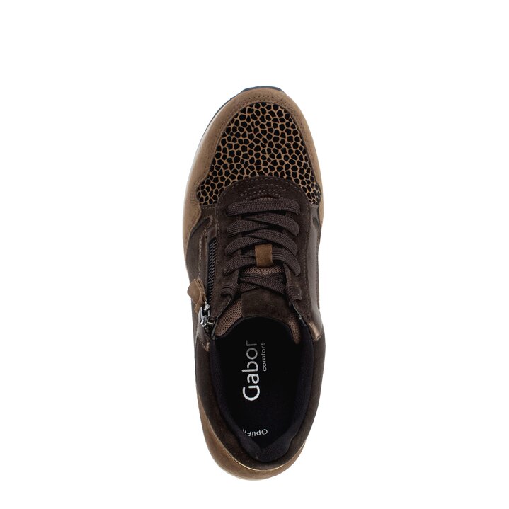 Basket basse marron #5