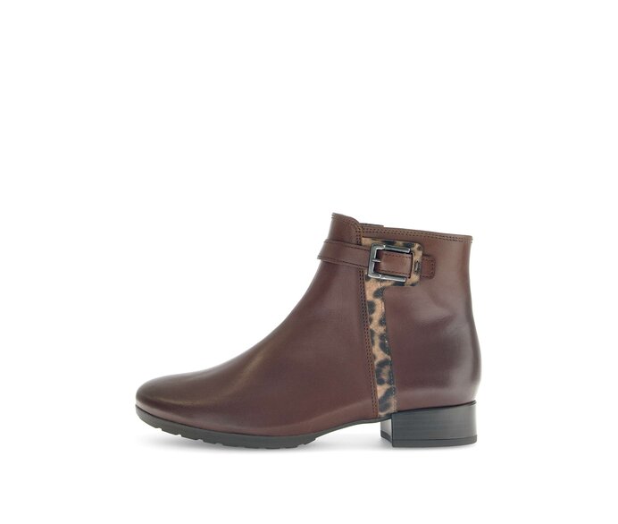 Elegante Stiefelette braun #0