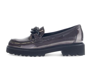 Mocassini loafer grigio