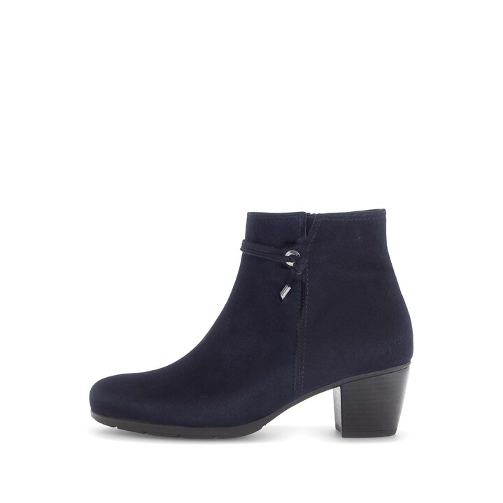 Elegante Stiefelette Blau #0