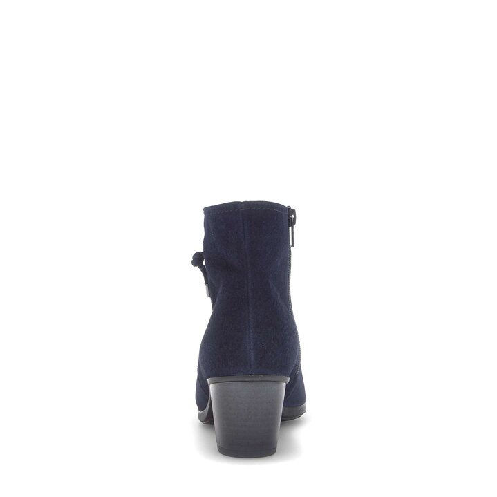 Elegante Stiefelette Blau #3
