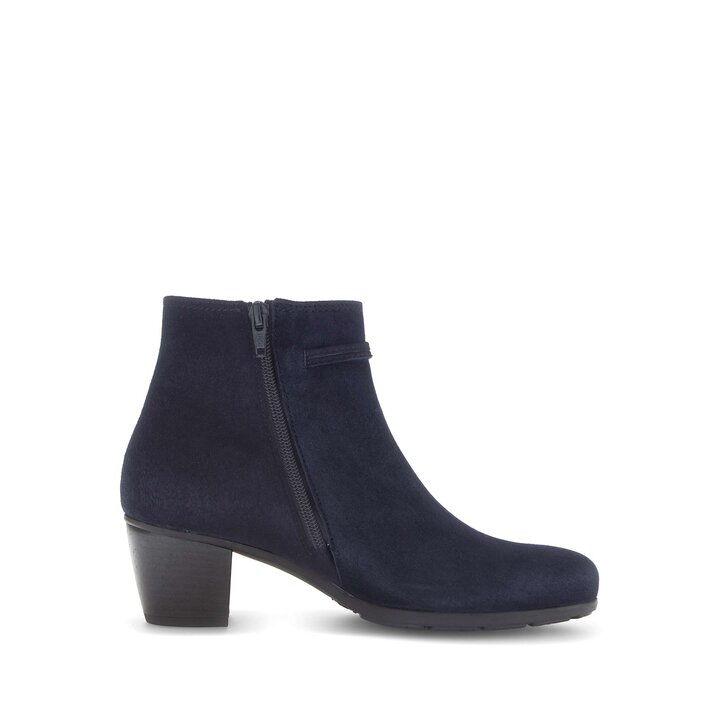 Elegante Stiefelette Blau #1