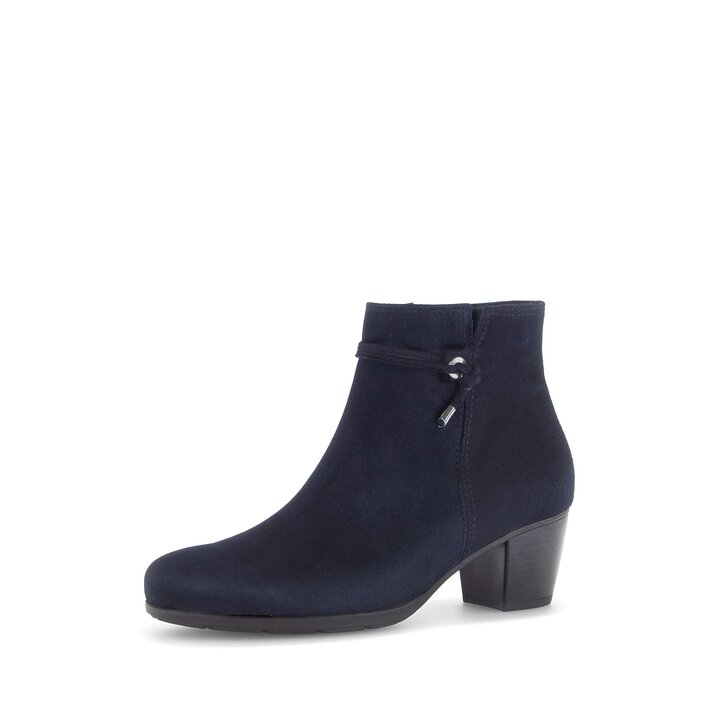 Elegante Stiefelette Blau #2