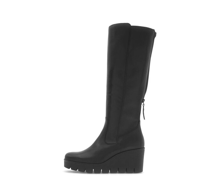 Plateau Stiefel schwarz #0