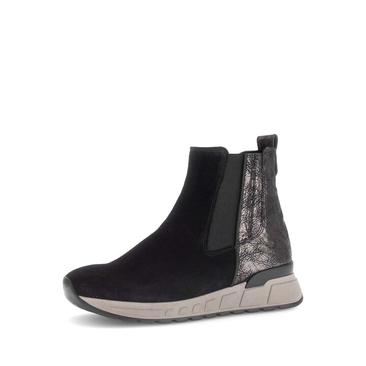 Sportliche Stiefelette schwarz #2