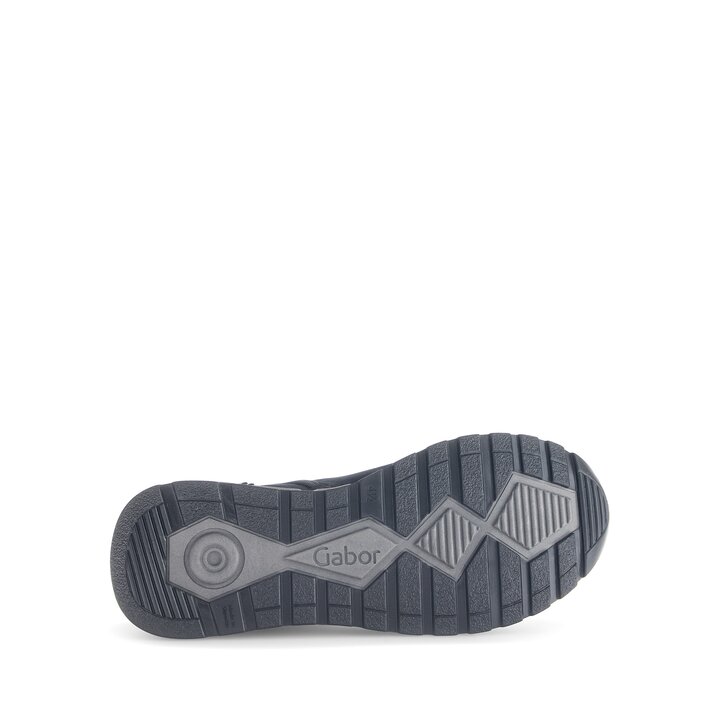 Hoge sneaker blauw #4