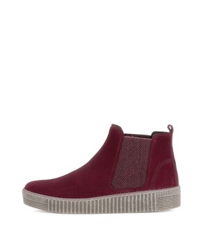 Stivaletto Chelsea rosso