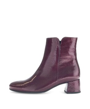 Elegante Stiefelette rot