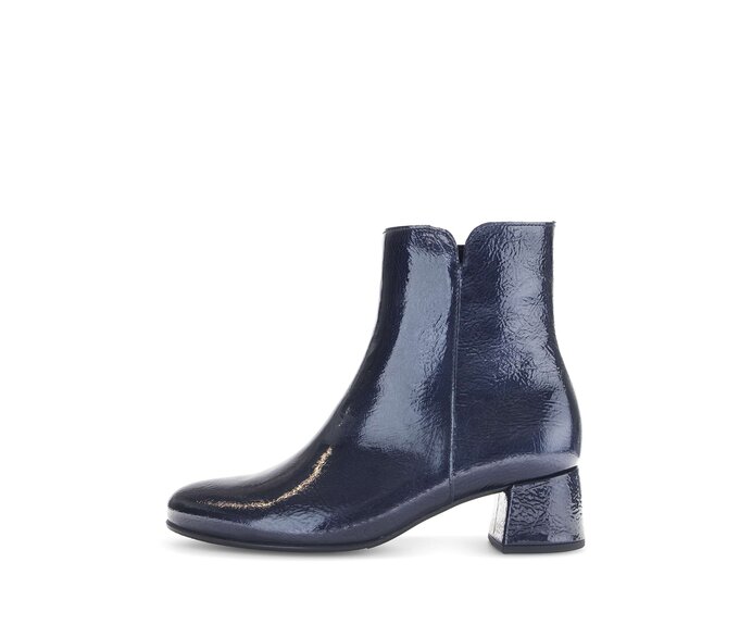 Elegante Stiefelette blau #0