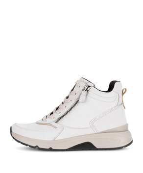 Sportliche Stiefelette beige