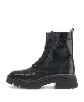 Schnürstiefelette schwarz