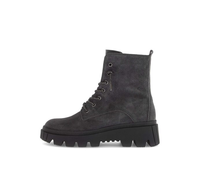 Schnürstiefelette grau #0