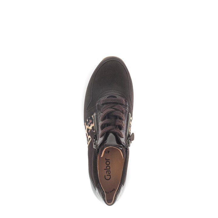 Sneaker low braun #5