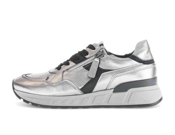 Sneaker low silber
