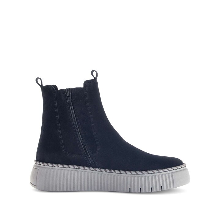 Chelsea boots blå #1