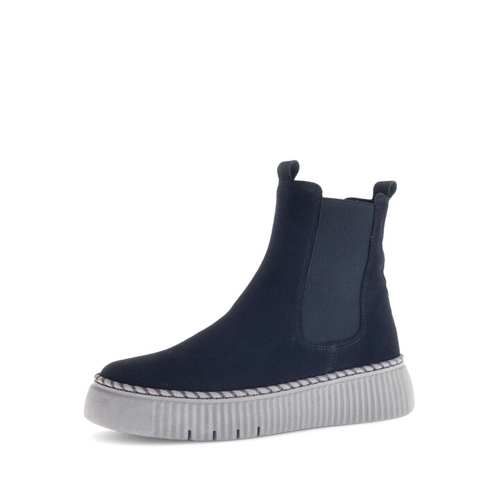 Chelsea boots blå #2