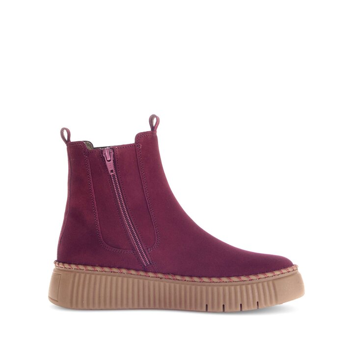 Chelsea boots röd #1