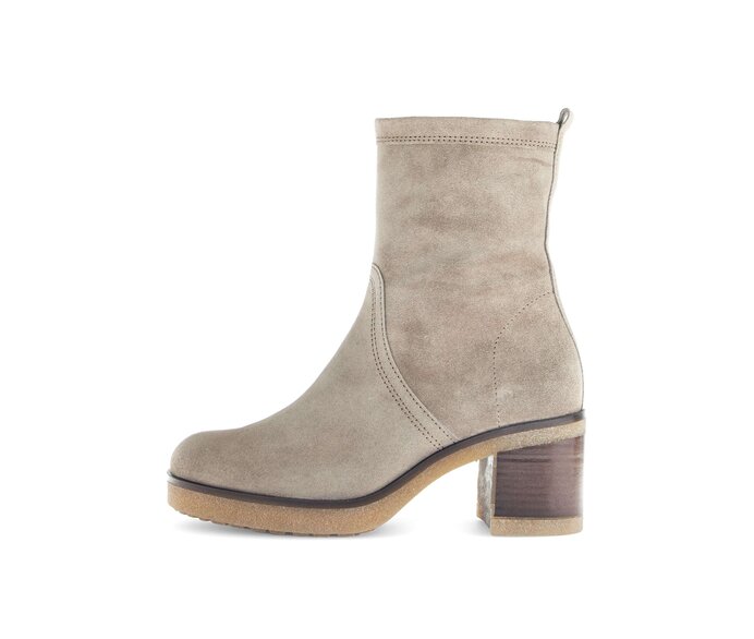 Elegante Stiefelette beige #0