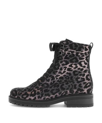 Stivaletto stringato nero