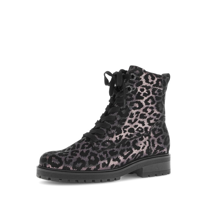 Schnürstiefelette schwarz #2