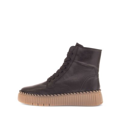 Platåstövletter brun