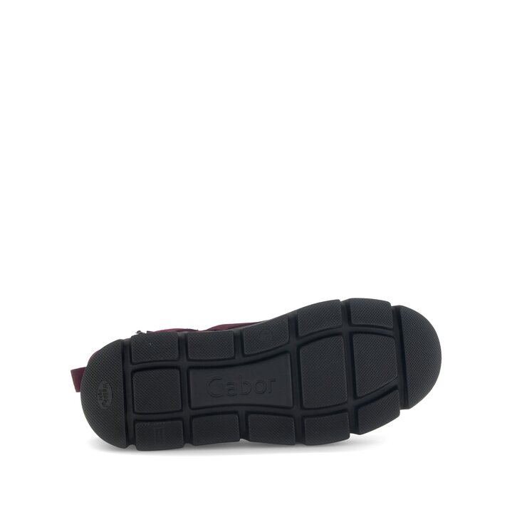 Stivaletto stringato rosso #4