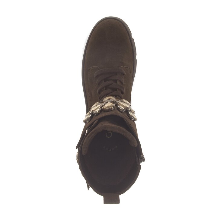 Schnürstiefelette braun #5